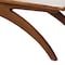 Baxton Studio Orella Japandi Cream Boucle Fabric and Walnut Brown Finished Wood Bench 233-13320-ZORO - alternate 2